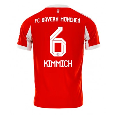 Moški Nogometni dresi Bayern Munich Joshua Kimmich #6 Domači 2025-26 Kratek Rokav Moški Nogometni dresi Bayern Munich Joshua Kimmich #6 Domači 2025-26 Kratek Rokav